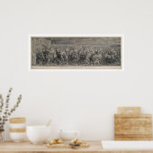 Chaucer-Kanterbury-Pilger (1219) Poster (Küche)