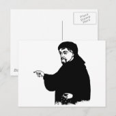 Chaucer Postkarte (Vorne/Hinten)