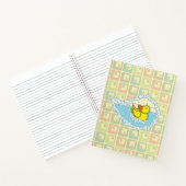 Chaucer the Rubber Duck Spiral Notebook Notizblock (Innenseite)