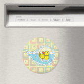 Chaucer von Rubber Duck Magnet (In Situ (Geschirrspüler))