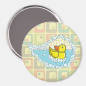 Chaucer von Rubber Duck Magnet (Vorderseite/Rückseite)