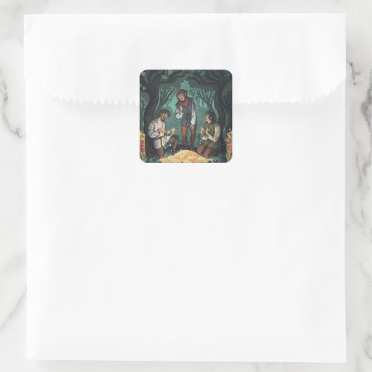 Chaucer's Pardoner's Tale Sticker (Tasche)