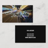 Chauffeur-Autofahrergeschäft Visitenkarte (Vorne/Hinten)