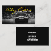 Chauffeur-Autofahrergeschäft Visitenkarte (Vorne/Hinten)