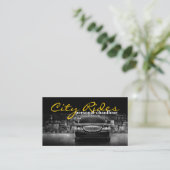 Chauffeur-Autofahrergeschäft Visitenkarte (Stehend Vorderseite)