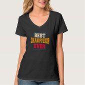 Chauffeur Carpooler Professional Driver Private Li T-Shirt (Vorderseite)