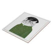 CHAUFFEUR CAT 6" Square Keramik Tile Fliese (Seite)