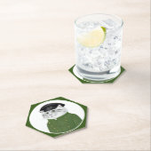 CHAUFFEUR CAT Hexagon Paper Untersetzer (Vor Ort)