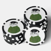 CHAUFFEUR CAT-Poker-Chips Pokerchips (Stapel)
