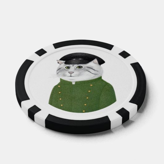 CHAUFFEUR CAT-Poker-Chips Pokerchips (Einzeln)