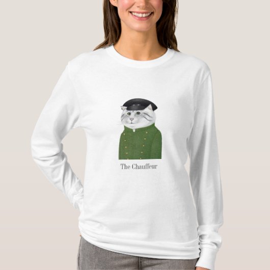 CHAUFFEUR CAT Women's Basic Long Sleeve T - Shirt (Vorderseite)