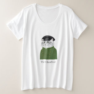 CHAUFFEUR CAT Women's Plus Size T - Shirt