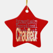 Chauffeur Keramik Ornament (Hinten)