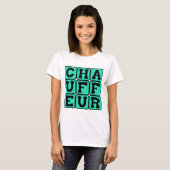 Chauffeur, Limo Fahrer T-Shirt (Vorne ganz)
