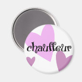 Chauffeur Magnet (Vorderseite/Rückseite)