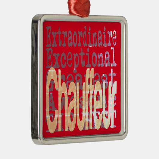 Chauffeur Ornament Aus Metall (Rechts)