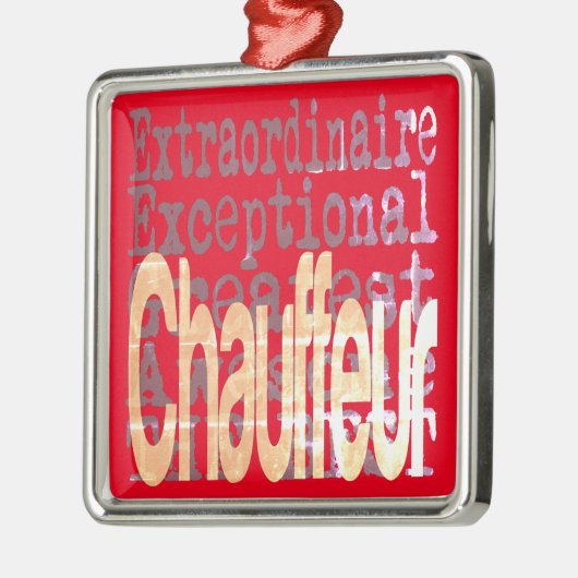 Chauffeur Ornament Aus Metall (Links)