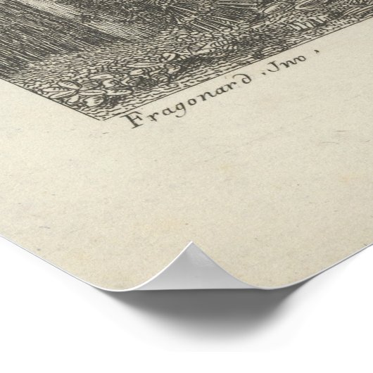 Chaumière Italienne Poster (Ecke)