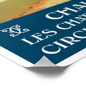 Chaumont France Vintage Reise Poster (Ecke)