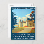 Chaumont Frankreich Jahrgang Reise Postkarte (Vorne/Hinten)