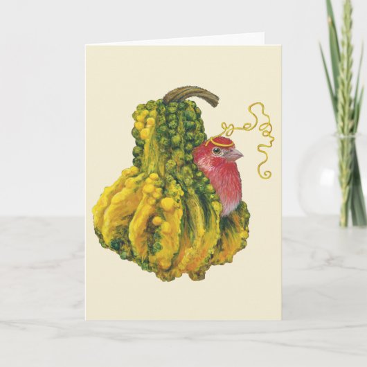 Chauncey, die Hausfink-Karte Karte (Vorderseite)