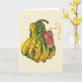 Chauncey, die Hausfink-Karte Karte (Gelbe Blume)