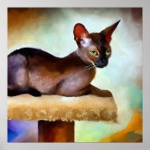 Chausie Cat Poster (Vorne)