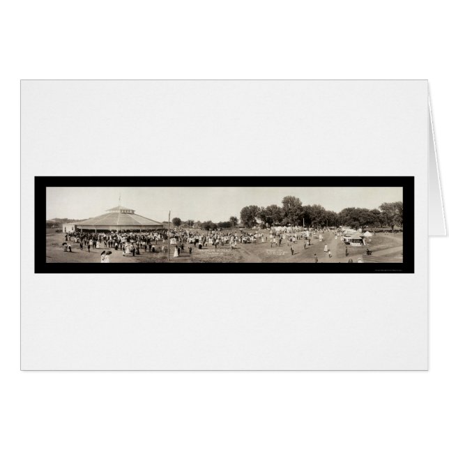 Chautauqua Clarinda IA Foto 1908 (Vorderseite (Horizontal))