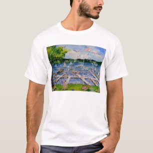 Chautauqua Jungen-und Mädchen-Verein-Ufergegend T-Shirt