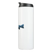 Chautauqua Lake New York Fisch Thermosbecher (Nach rechts gedreht)