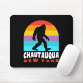 Chautauqua Lake New York Ny Retro T Shirt  Mousepad (Mit Mouse)