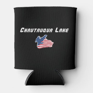 Chautauqua Lake New York Patriotischer Adler Dosenkühler