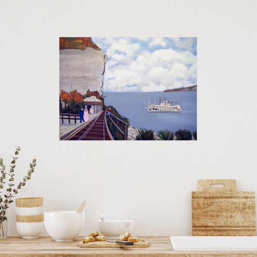 Chautauqua Landing Poster (Küche)