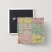 Chautauqua Landkreis, Kansas Button (Vorne & Hinten)
