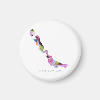 Chautauqua Minimalistische Silhouette Magnet