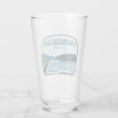 Chautauqua New Yorker Angelplatz Glas (Rückseite)