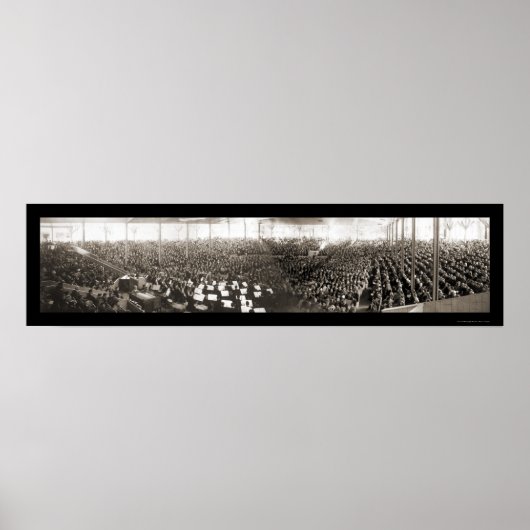 Chautauqua NY Sousa Foto 1925 Poster (Vorne)