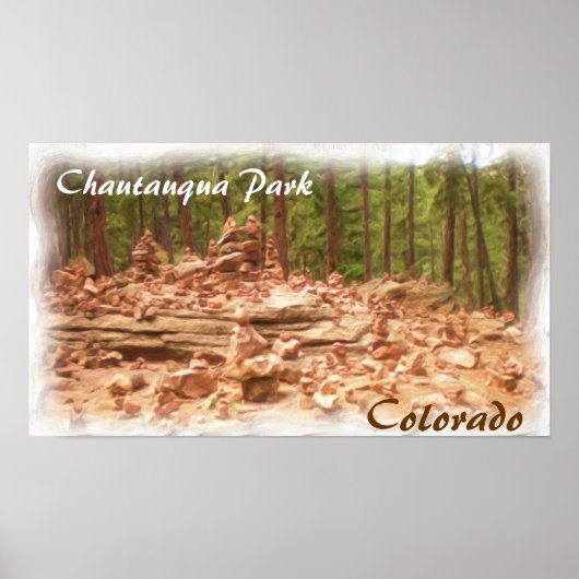 Chautauqua Park Colorado Poster (Vorne)