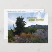 Chautauqua Park/Garten Postkarte (Vorne/Hinten)