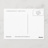 Chautauqua Park/Garten Postkarte (Rückseite)