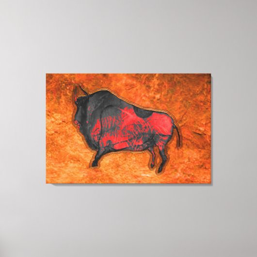 Chauvet Bison Leinwanddruck (Vorderseite)