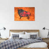 Chauvet Bison Leinwanddruck (Insitu (Schlafzimmer))