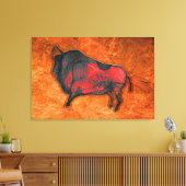 Chauvet Bison Leinwanddruck (Insitu (Wohnzimmer))