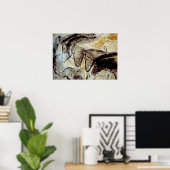 Chauvet Höhle Pferde Poster (Heimbüro)