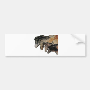 Chauvethorses Grotte Chauvet, Ardèche, Frankreich Autoaufkleber