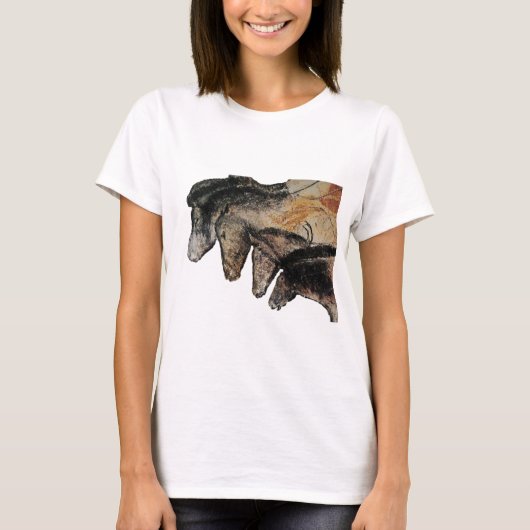 Chauvethorses Grotte Chauvet, Ardèche, Frankreich T-Shirt (Vorderseite)