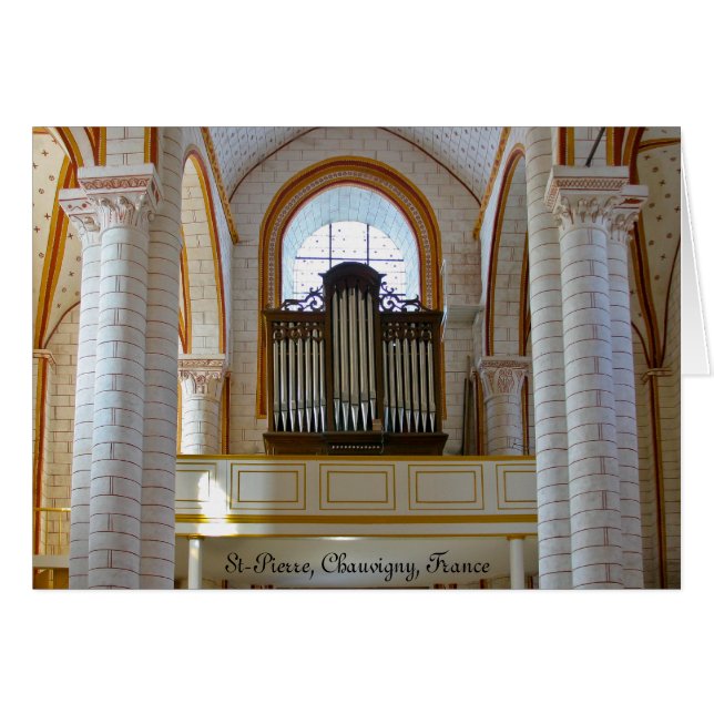 Chauvigny Church, Frankreich (Vorderseite (Horizontal))