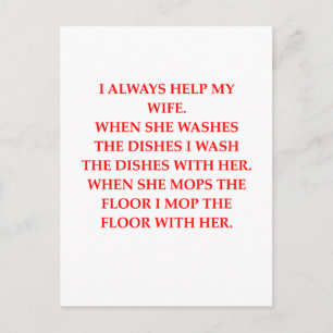 Chauvinistin Postkarte