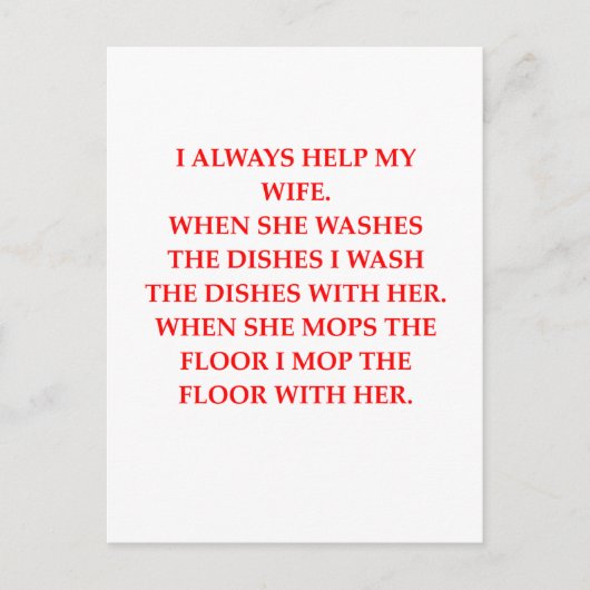 Chauvinistin Postkarte (Vorderseite)