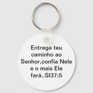 Chaveirinho c versiculo biblico schlüsselanhänger